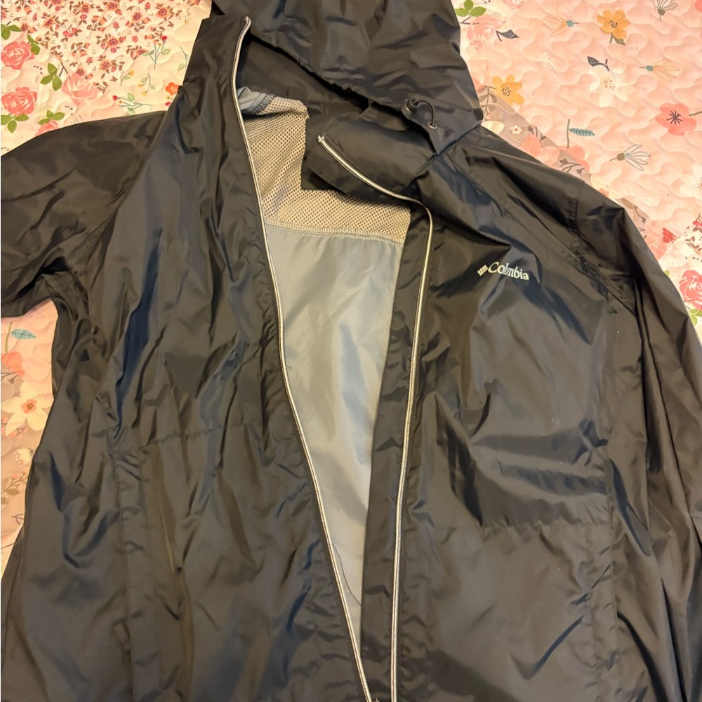 Columbia Men's Dark Rain Jacket